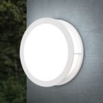Plafoniera de exterior HENRY, E27 2x35W aluminiu finisaj alb, diametrul 30cm IP44 ORION - imagine 3