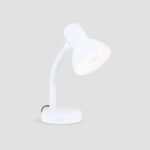 Veioza flexibila NEMO, E27 1x40W otel finisaj alb, 33cm IP20 ORION - imagine 2