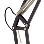 Lampadar flexibil BACHELOR, E27 1x40W otel finisaj negru mat-cupru, 135-165cm IP20 ORION - imagine 4
