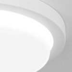 Plafoniera LED LEROX, otel finisaj alb, Ø 20cm LED21W/1300lm/3000K IP20 ORION - imagine 4