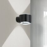 Aplică Exterior Tatra, LED 11W 1800-3000K, Negru, IP65, Orion - imagine 3