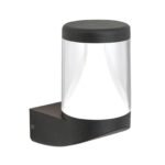 Aplica LED de exterior EJFEL, LED8W/600lm/3000K aluminiu finisaj antracit, inaltime 20cm IP65 ORION - imagine 2