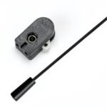 Set 5 bucati Comutator de tragere in serie cu snur negru 250mm, Comutator  Lungime 34mm, lățime26 mm, înălțime 19mm ORION - imagine 2