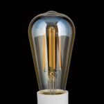 Bec LED decorativ auriu dimabil, E27, 6W, 2200K, 550Lm  lumină albă caldă ORION - imagine 4
