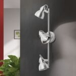 Plafoniera spot STAGE, GU10 3x35W aluminiu finisaj crom satinat, 48x9cm IP20 ORION - imagine 3
