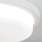 Plafoniera LED LEROX, otel finisaj alb, Ø 30cm LED29W/2100lm/3000K IP20 ORION - imagine 4