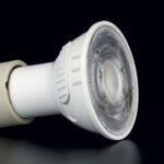 Bec LED  alb dimabil, GU10, 3.6W, 3CCT 2700/3000/4000K, 345Lm  lumină albă caldă Lungime 54mm, diametru 50mm ORION - imagine 4