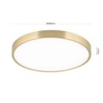 Plafoniera LED BULLY, Ø 28 cm, alama antica LED28W/2300lm/3000K aluminiu IP 20 ORION - imagine 5