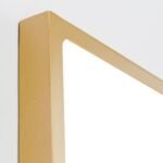 Plafoniera LED LERO, finisaj auriu mat, patrat, 23cm LED22W/2100lm/3000K aluminiu IP 20 ORION - imagine 5