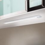 Lampă de masa LED cu baterie NORMAN, argintie, 30cm, LED2W/130lm/3000K IP 20 ORION