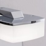 Aplica patrata fixare oglinda MIRROR, 7cm, LED 5W/440lm/3000K aluminiu finisaj crom IP44 ORION - imagine 5