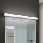 Aplica LED pentru oglindă baie HORIZON, 90 cm,LED18W/1800lm/2CCT 3000/4000K aluminiu finisaj crom IP44 ORION