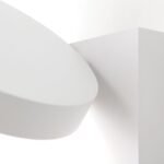 Aplica LED de exterior HENDRYK pivotanta cu senzor, LED21W/1800lm/2700K aluminiu finisaj alb, inaltime 16cm IP54 ORION - imagine 5