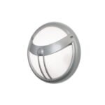 Plafoniera de exterior OBSERVER cu senzor, E27 1x35W aluminiu finisaj argintiu, diametru 30cm IP54 ORION - imagine 2