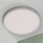 Plafoniera LED LERO, titan, rotundă, 30cm LED25W/2400lm/3000K aluminiu IP 20 ORION - imagine 2
