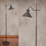 Lampadar MATHILDA, E27 1x60W aluminiu finisacupru- alama antica, 154cm IP20 ORION