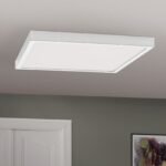 Plafoniera LED LERO, titan, patrat, 30cm LED27W/2700lm/4000K aluminiu IP 20 ORION - imagine 3