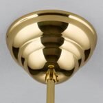 Suspensie pentru abajur cu deschidere de 10 cm, E27 60W Lungime 40 cm, alama aurie ORION - imagine 3