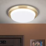 Plafoniera LED LEROX, otel finisaj alama, Ø 20cm LED21W/1300lm/3000K IP20 ORION