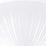 Plafoniera ERA, cu abajur din sticlă opal mat, E27 3x60W otel finisaj crom, 40cm IP20 ORION - imagine 4