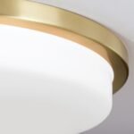 Plafoniera LED LEROX, otel finisaj alama, Ø 40cm LED36W/2600lm/3000K IP20 ORION - imagine 4