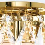 Aplica din cristal CELESTE, 19cm 3xG9/40W sticla cristalina K9, cadru otel finisaj auriu IP20 ORION - imagine 5
