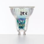 Bec LED  transparent dimabil, GU10, 5W, 3000K, 500Lm  L 55mm,  Ø50mm Orion - imagine 4