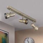 Plafoniera spot WILHELM, E27 3x40W otel finisaj alama antica, 55x23x8cm IP20 ORION - imagine 3