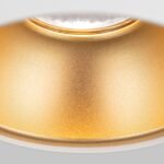 Plafoniera spot STARLIGHT, GU10 1x50W aluminiu finisaj alb-auriu, 14x9.6cm IP20 ORION - imagine 3
