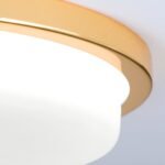 Plafoniera LED LEROX, otel finisaj auriu, Ø 30cm LED29W/2100lm/3000K IP20 ORION - imagine 4