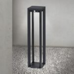 Lampadar solar LED pentru exterior VOLTA, LED5W/660lm/3000K aluminiu finisaj antracit, inaltime 60cm IP65 ORION