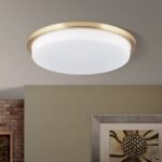Plafoniera LED LEROX, otel finisaj alama, Ø 40cm LED36W/2600lm/3000K IP20 ORION - imagine 3