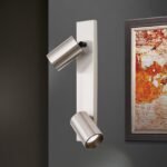 Plafoniera spot SEAN, GU10 2x40W aluminiu finisaj crom satinat, 35x12x6cm IP20 ORION - imagine 3