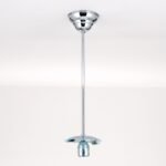 Suspensie pentru abajur cu deschidere de 10 cm, E27 60W Lungime 40 cm, alama cromata ORION