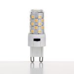 Bec LED transparent dimabil, G9, 4W, 3CCT 2700/3000/4000K, 370Lm  lumină albă caldă pana la rece Lungime 55mm, diametru 14mm ORION - imagine 3