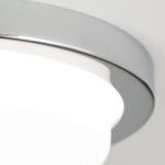 Plafoniera LED LEROX, otel finisaj crom, Ø 20cm LED21W/1300lm/3000K IP20 ORION - imagine 4
