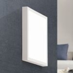 Plafoniera LED LERO, alb, patrat, 23cm LED22W/2100lm/3000K aluminiu IP 20 ORION