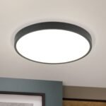 Plafoniera LED BULLY, Ø 28 cm, negru LED28W/2300lm/3000K aluminiu IP 20 ORION