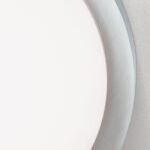 Plafoniera LED LERO, titan, rotundă, 18cm LED15W/1300lm/3000K aluminiu IP 20 ORION - imagine 5