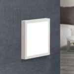 Plafoniera LED LERO, alb, patrat, 18cm LED15W/1300lm/3000K aluminiu IP 20 ORION