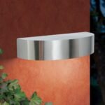 Aplica de exterior BOGA, E27 1x35W otel inoxidabil finisaj cromat, inaltime 5.5cm IP44 ORION - imagine 3