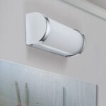 Aplica baie Tea, Crom, G9 2x40W, 25.5cm, IP44, Orion - imagine 4