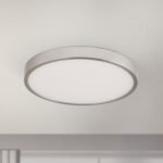 Plafoniera LED BULLY, Ø 24 cm, satinata LED24W/1980lm/3000K aluminiu IP 20 ORION - imagine 4