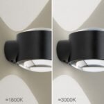 Aplică Exterior Tatra, LED 11W 1800-3000K, Negru, IP65, Orion - imagine 5