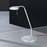 Lampă de masa LED COBRA, 40cm, LED 6W/600lm/2200-6000K otel finisaj crom satinat IP20 ORION