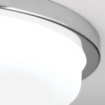 Plafoniera LED LEROX, otel finisaj crom, Ø 30cm LED29W/2100lm/3000K IP20 ORION - imagine 4