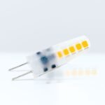 Bec LED  transparent dimabil, G4, 1.8W, 2700K, 185Lm  L 38mm,  Ø10mm Orion - imagine 2