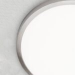 Plafoniera LED LERO, titan, rotundă, 30cm LED25W/2400lm/3000K aluminiu IP 20 ORION - imagine 4