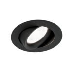 Spot mobil rotund CHOICE GU10 1x50W aluminiu finisaj negru 9cm IP20 ORION - imagine 2