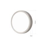 Plafoniera LED BULLY, Ø 14 cm, satinată LED12W/820lm/3000K aluminiu IP 20 ORION - imagine 6